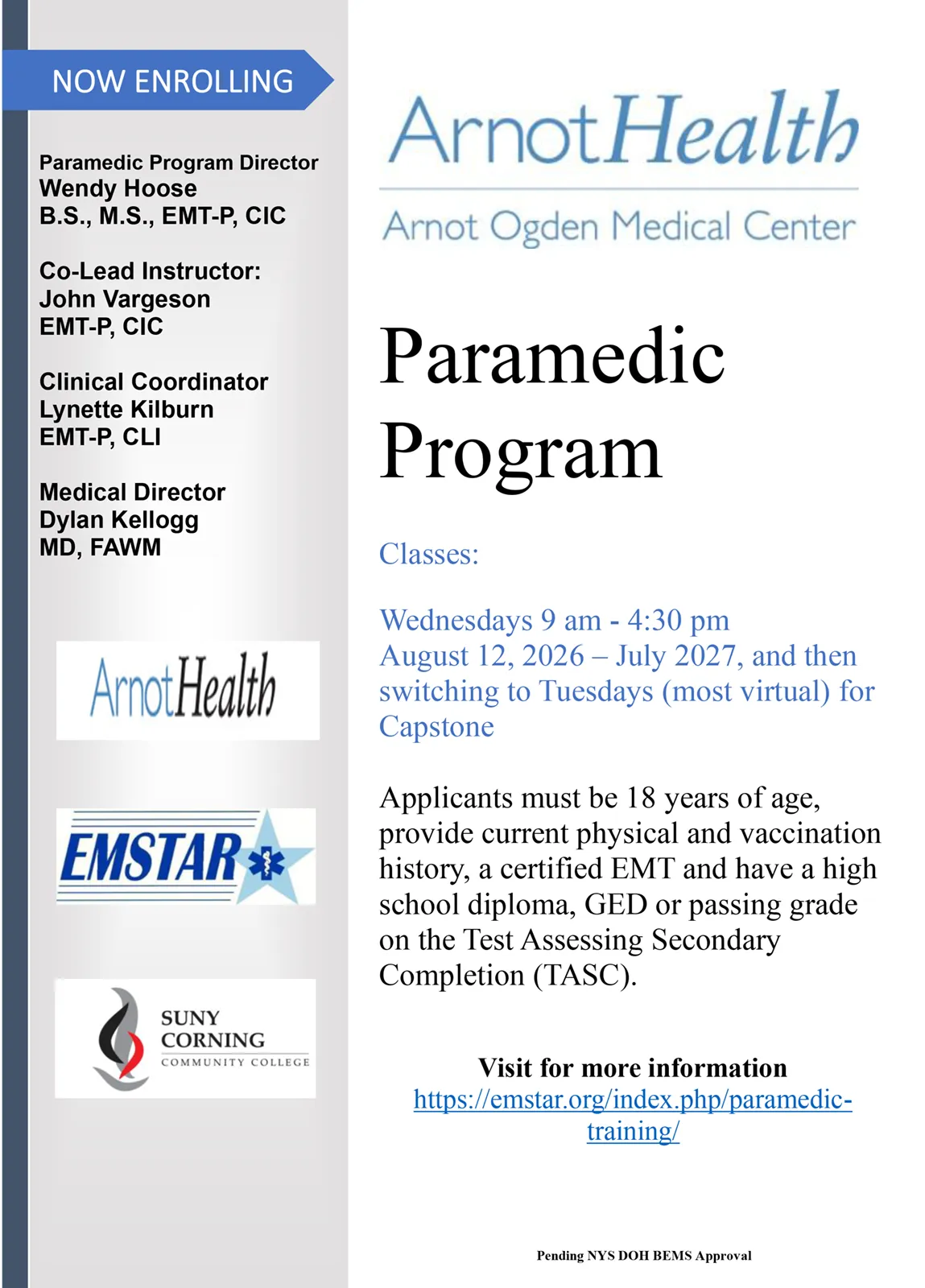 Paramedic Training - EMSTAR